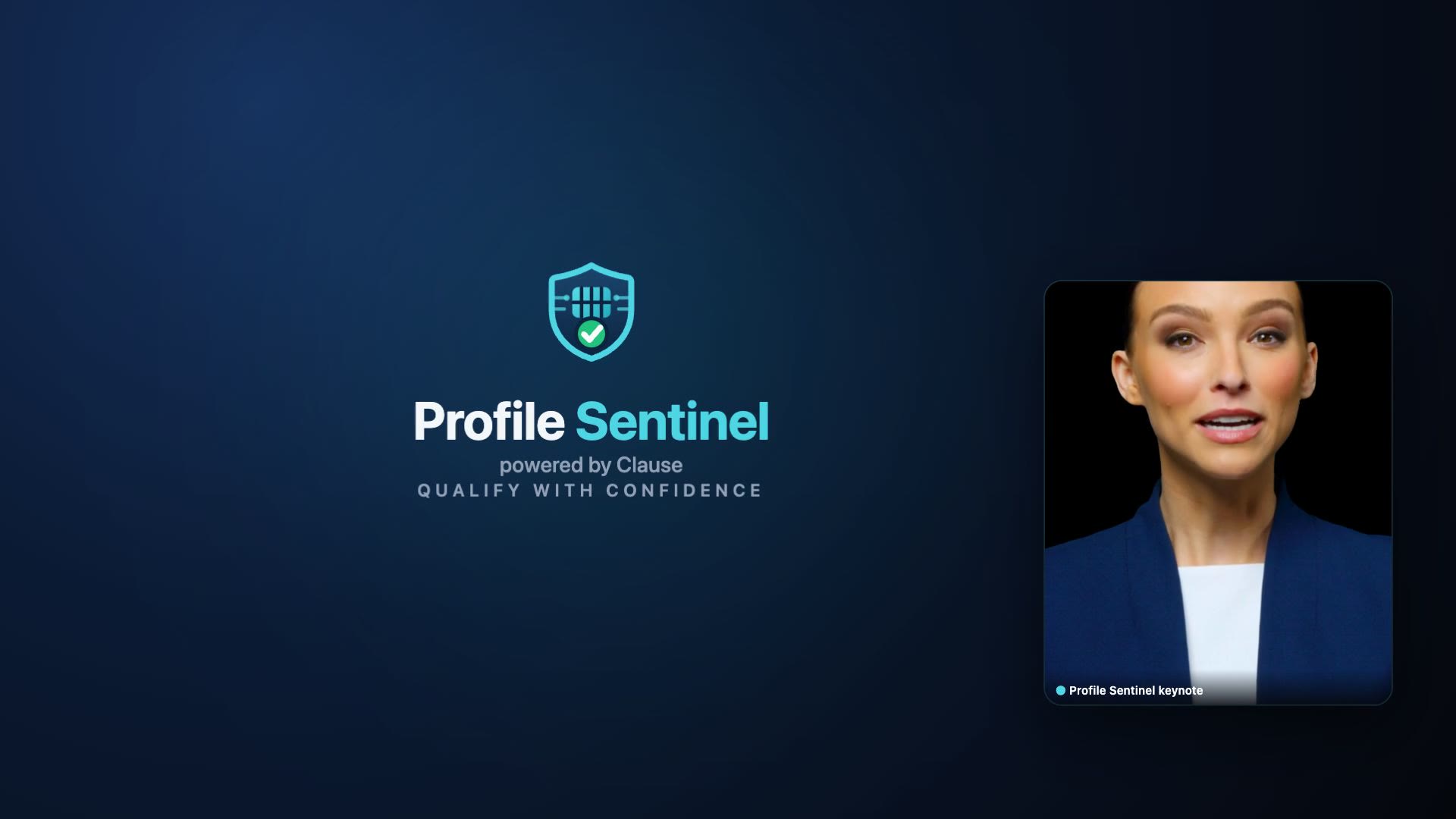 Profile Sentinel — powered by Clause — keynote
